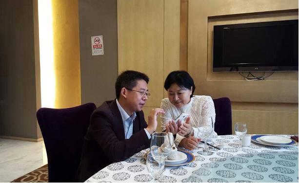 북경대학교 류춘뤼교수와 함께